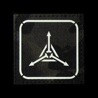 TAD Stencil Logo GITD Patch