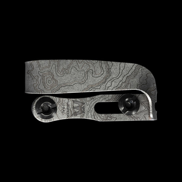 Slotted Ti Clip Reverse TAD Edition | Triple Aught Design