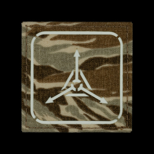 TAD Stencil Logo GITD Patch