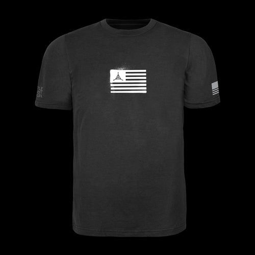 TAD Flag Spray Paint Graphic-T