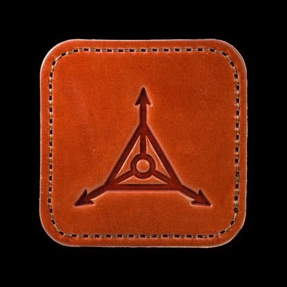 TAD Logo 3" Leather Patch