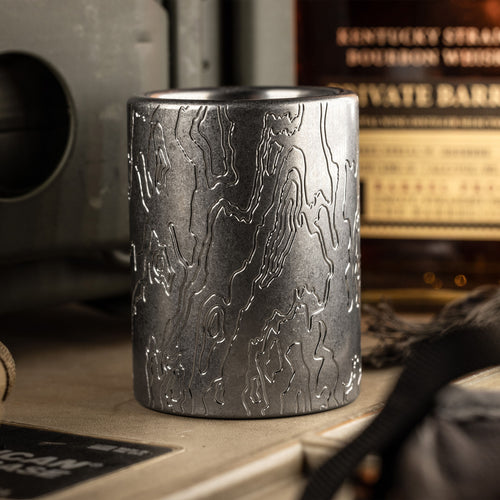 NT Titanium Topo Shot Glasses TAD Edition