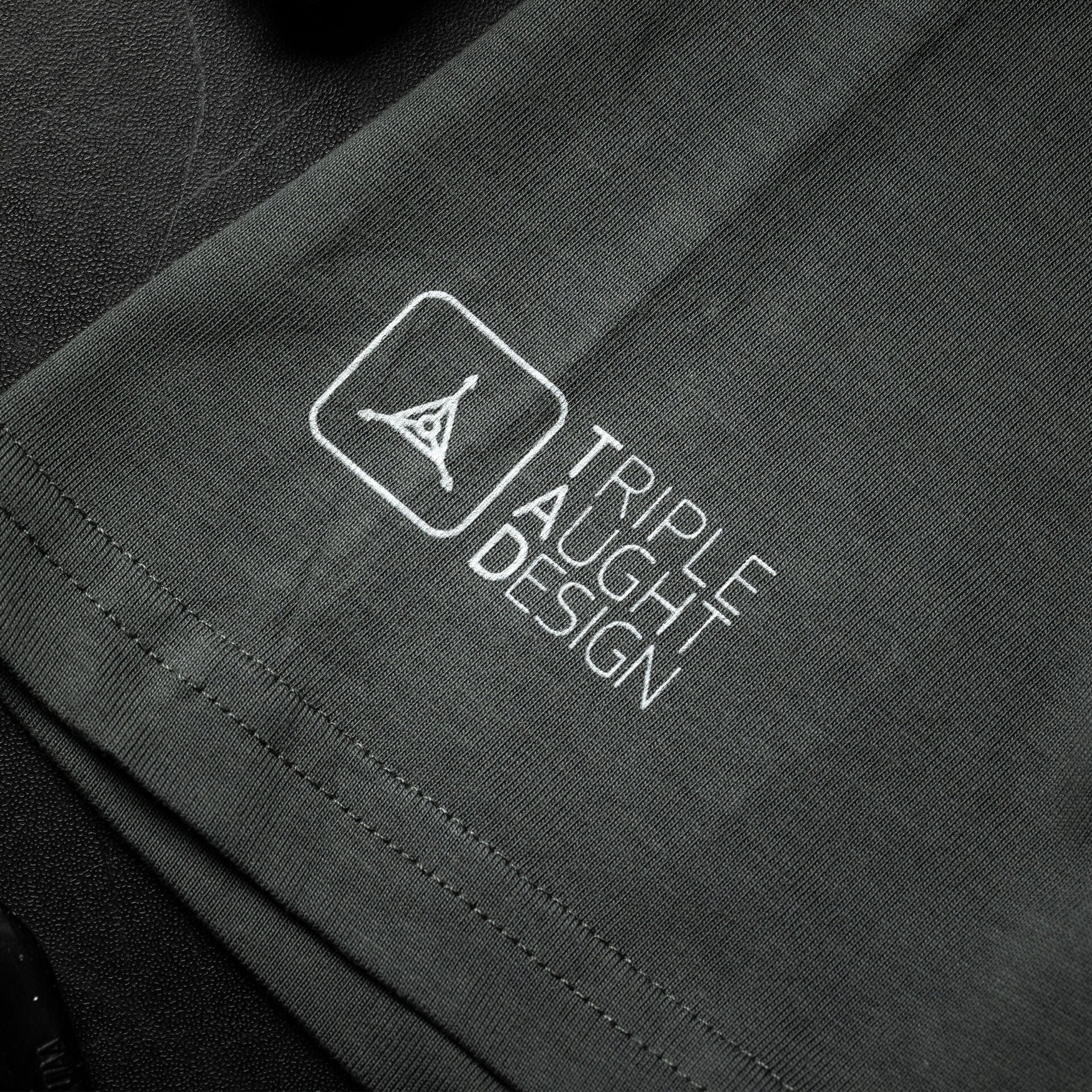 TAD Logo Spray Paint Graphic-T