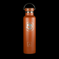 Earthwell 22oz Insulated Mean Skull Santa TAD Edition